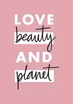 Love Beauty and Planet logo